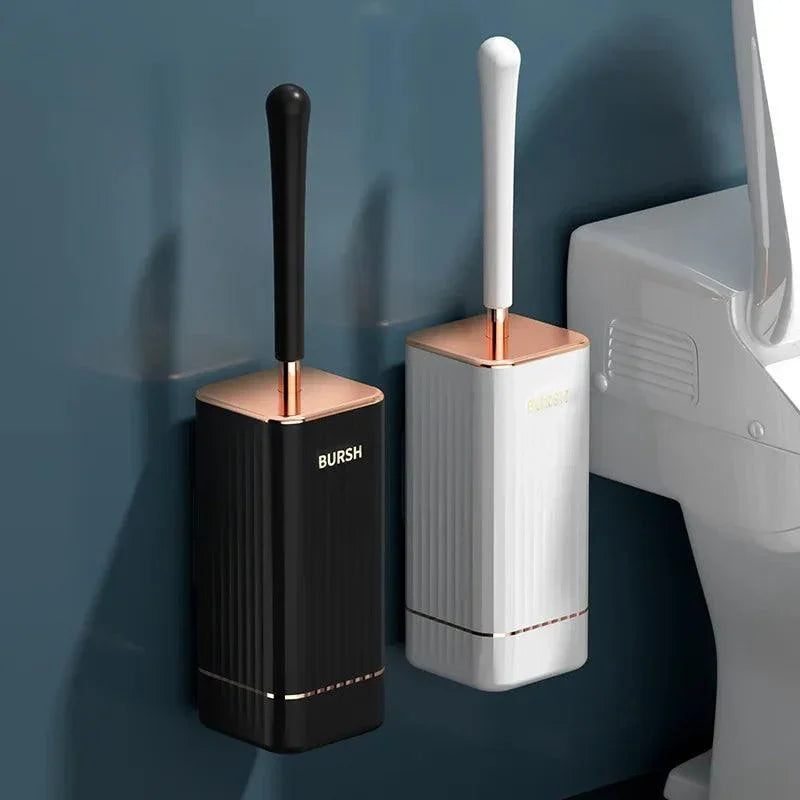 Escova Sanitária de Silicone com Suporte
