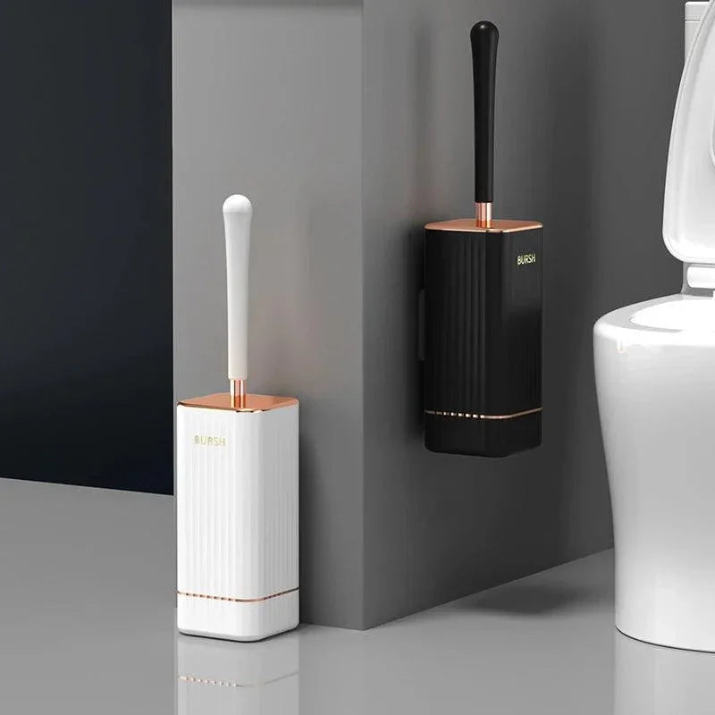 Escova Sanitária de Silicone com Suporte