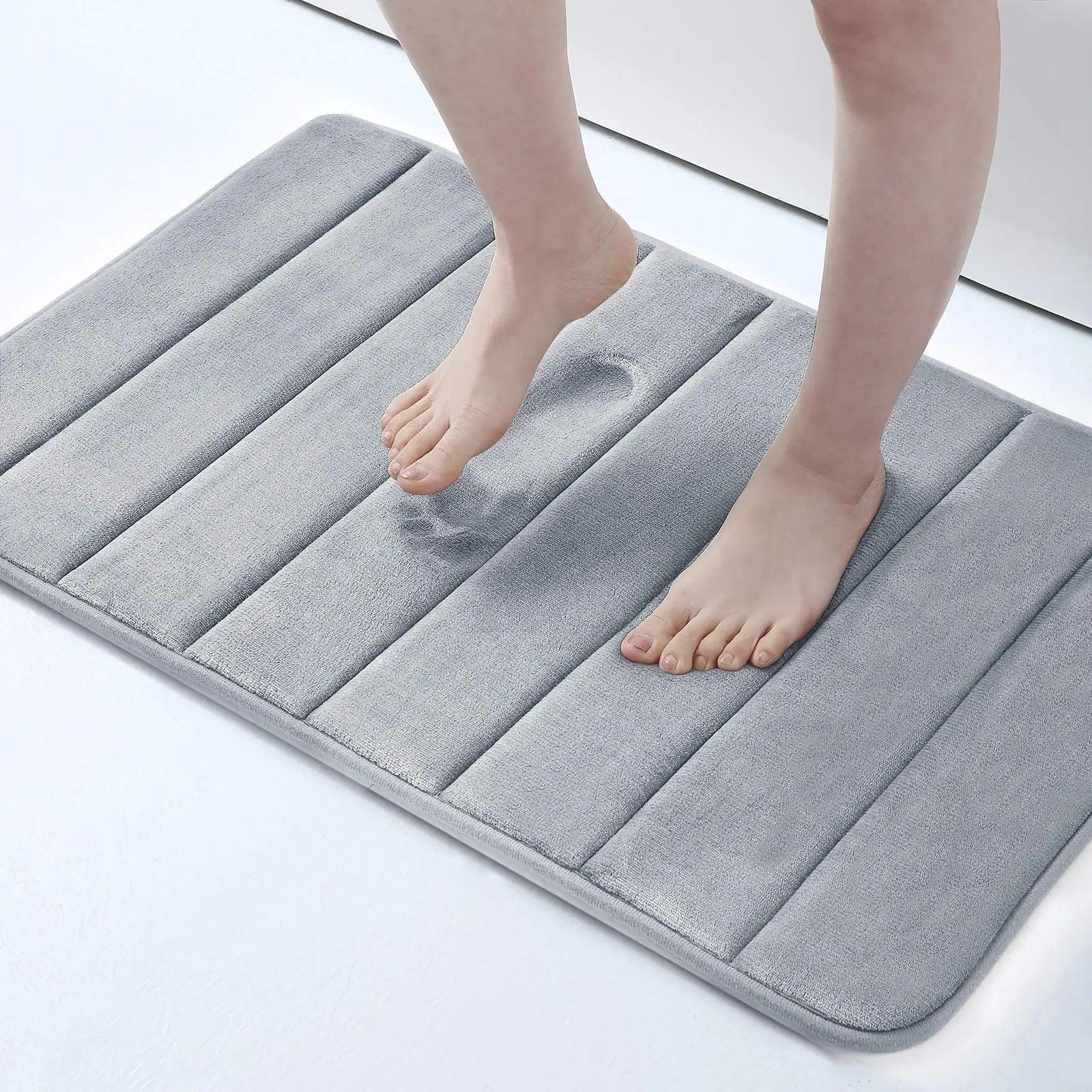 Tapete de Banho de Silicone Antiderrapante